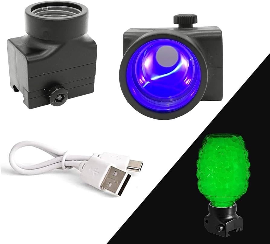 Glow in the Dark Adapter | UV-laddare för Gelkulor